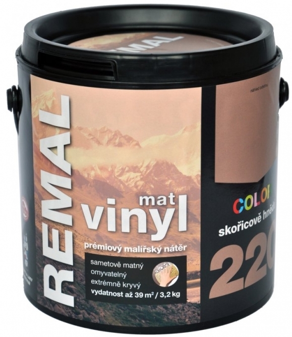 Remal Vinyl Color skořicově hnědá 3,2 kg