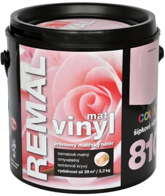 Remal Vinyl Color šípkově růžová 3,2 kg