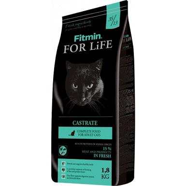 Granule pro kočky castrate 1,8kg