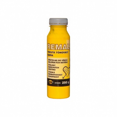 Barva tónovací žlutá tekutá Remal 250 g.