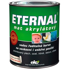 Barva Eternal mat 04 šedá tmavá 0,7kg