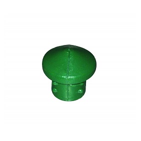 Klobouček plotový PVC 2" zelený