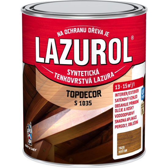 Lazurol Kaštan T20 S1023 0,75l Topdecor