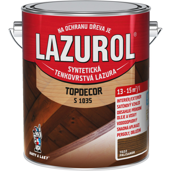 Lazurol Palisandr T22 S1035 2,5l Topdecor