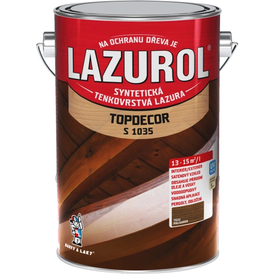 Lazurol Palisandr T22 S1035 4,5l Topdecor