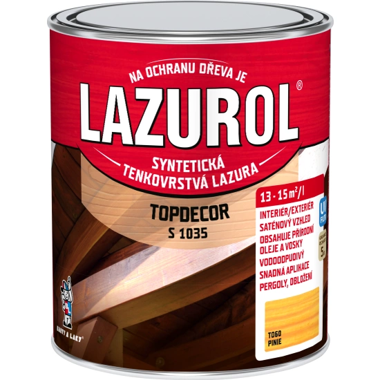 Lazurol Pinie T60 S1023 0,75l Topdecor