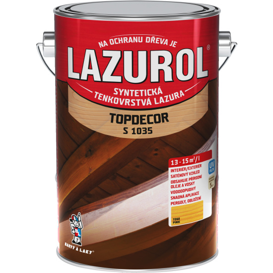 Lazurol Pinie T60 S1023 4,50l Topdecor