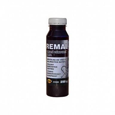 Barva tónovací černá tekutá 250g Remal