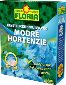 Hnojivo pro modré hortenzie 350 g.