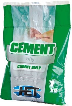 Cement bílý 1 kg