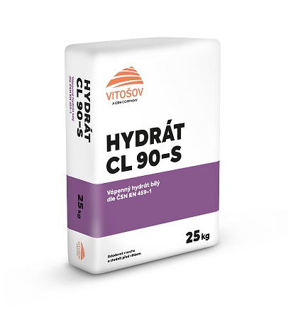 Vápenný hydrát CL 90 (25kg/30ks pal)