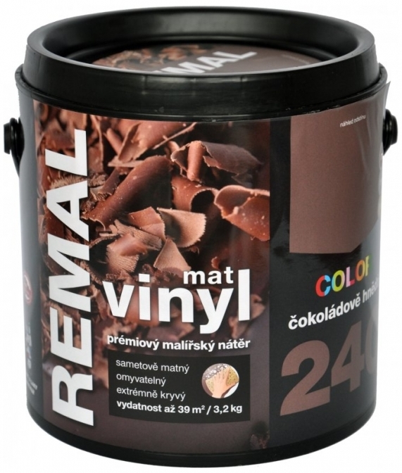 Remal Vinyl Color čokoládově hnědá 3,2 kg