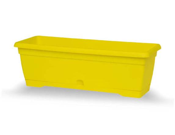 Truhlík Similcotto broušený žlutý 60 cm