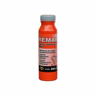 Barva tónovací meruňková tekutá Remal 250 g.