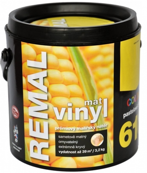Remal Vinyl Color pastelově žlutá 3,2 kg