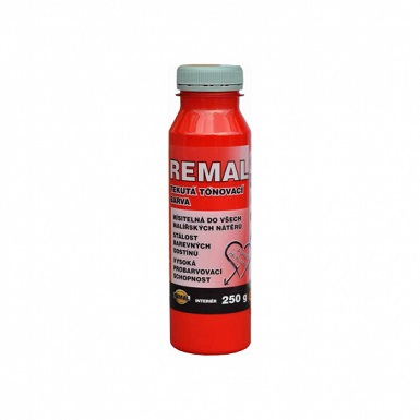 Barva tónovací červená tekutá 250g Remal