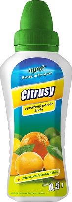 Hnojivo pro citrusy 0,5 l