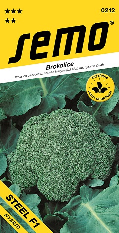 Brokolice Steel F1 30 semen celoroční