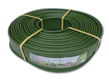 Obrubník plastový zelený 10mx10,5cm