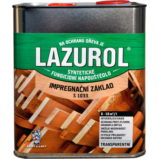 Lazurol impregnant 2,5l S1033