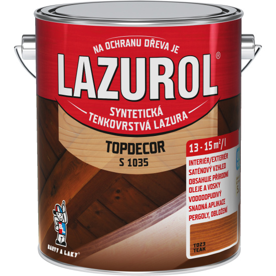 Lazurol Teak T23 S1035 2,5l Topdecor