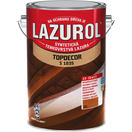Lazurol Teak T23 S1035 4,5l Topdecor